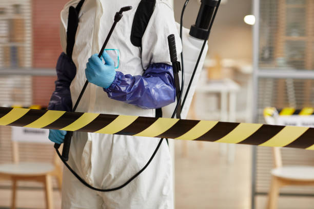 Professional Trauma Scene Cleanup technician working in West Roxbury, MA
